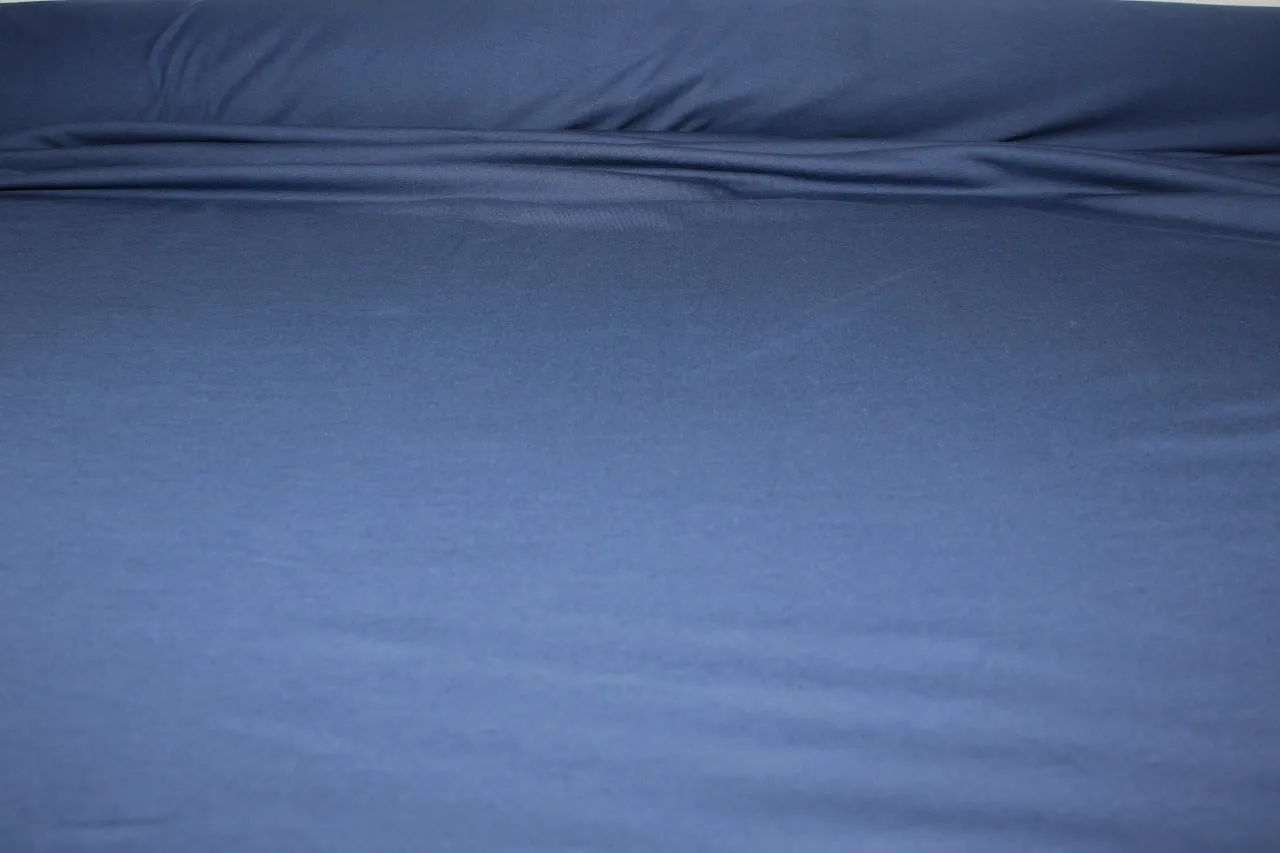2 yards of Classic Wide Rayon Jersey - Blue Ribbon