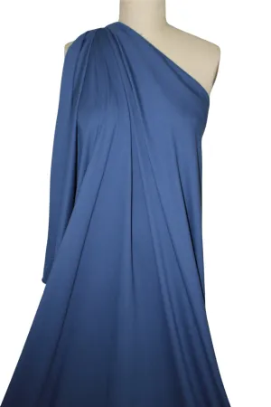 2 yards of Classic Wide Rayon Jersey - Blue Ribbon