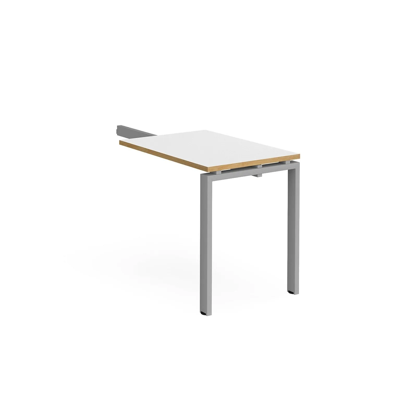 Adapt add on unit single return desk 800mm x 600mm