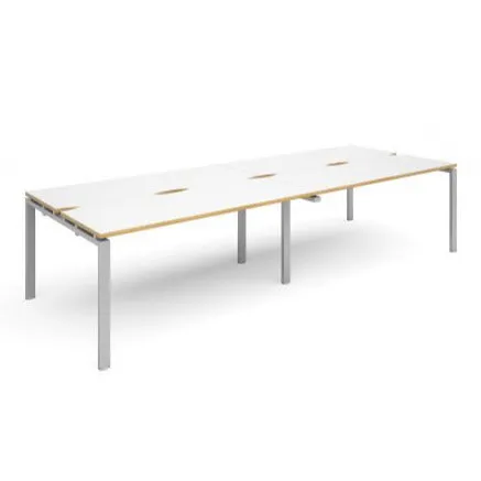 Adapt double back to back desks 1200mm deep
