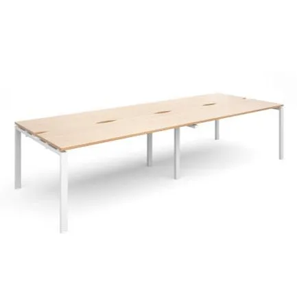 Adapt double back to back desks 1200mm deep