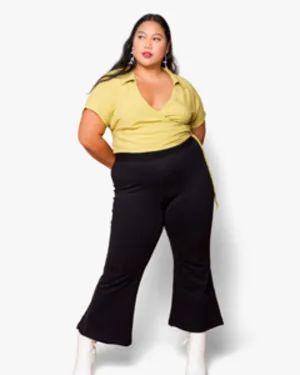 Alyssa Wrap Top | Pear