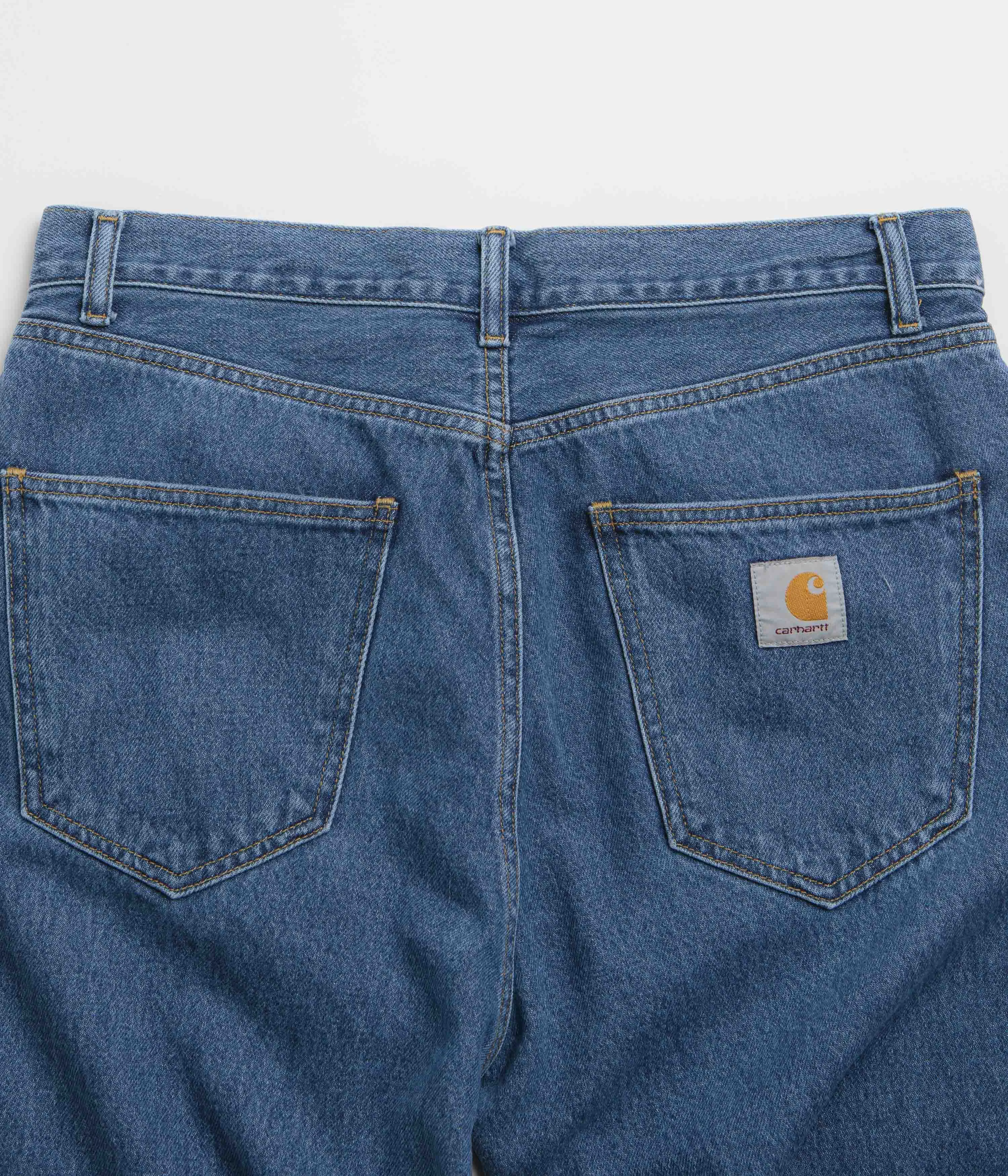Carhartt Nolan Pants - Blue Heavy Stone Wash