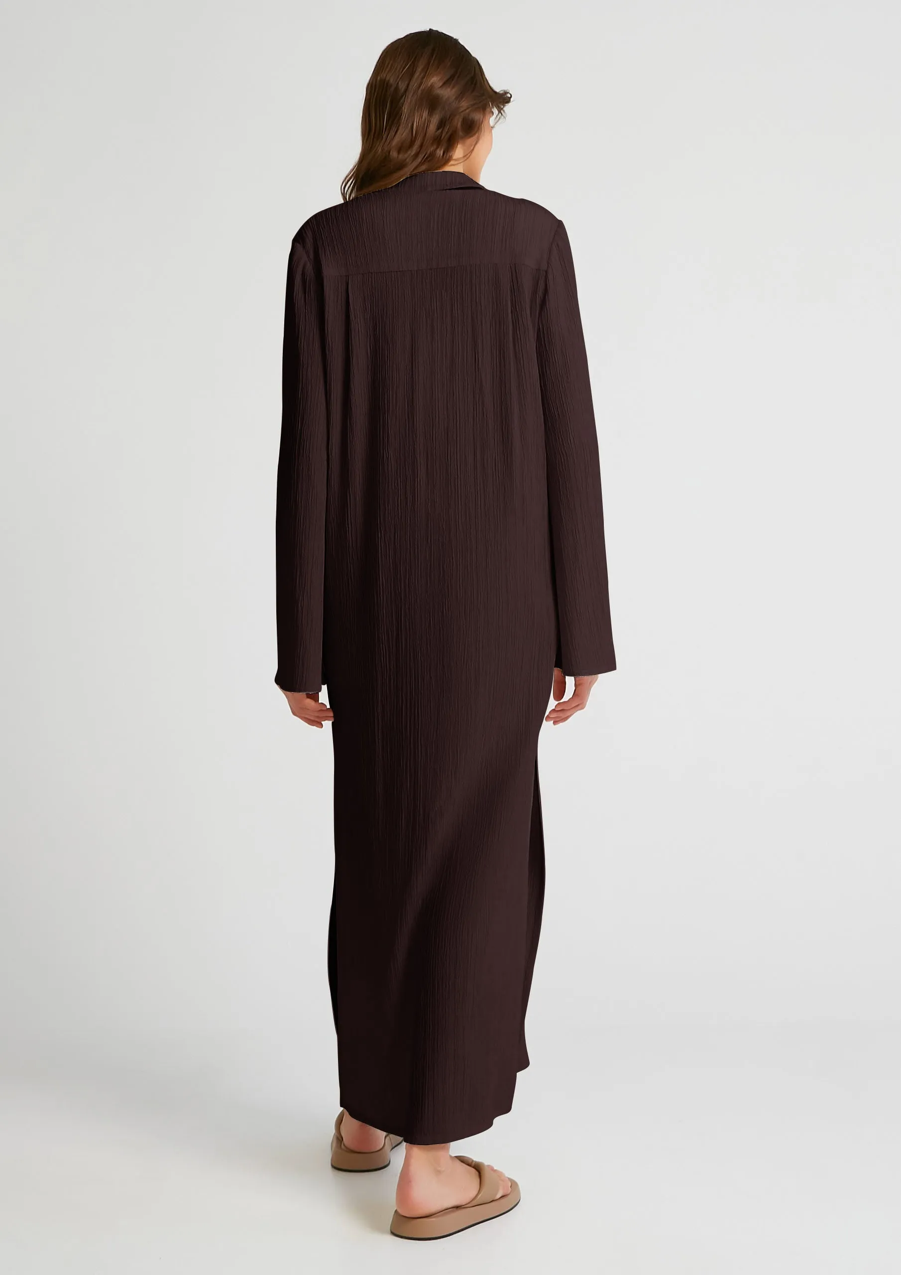 Chic Elegant Kaftan (Brown)