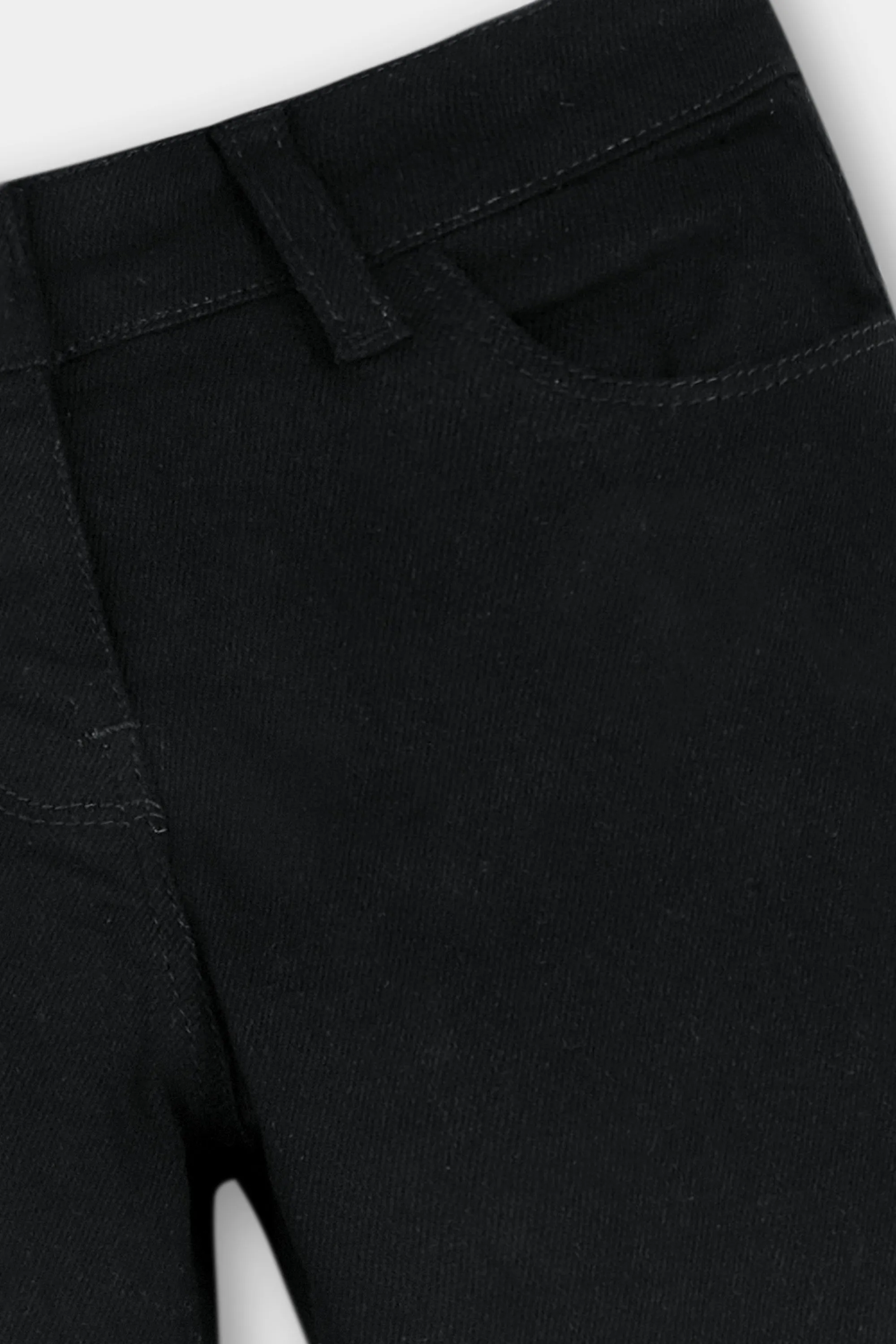 Classic Girls' Black Twill Pants