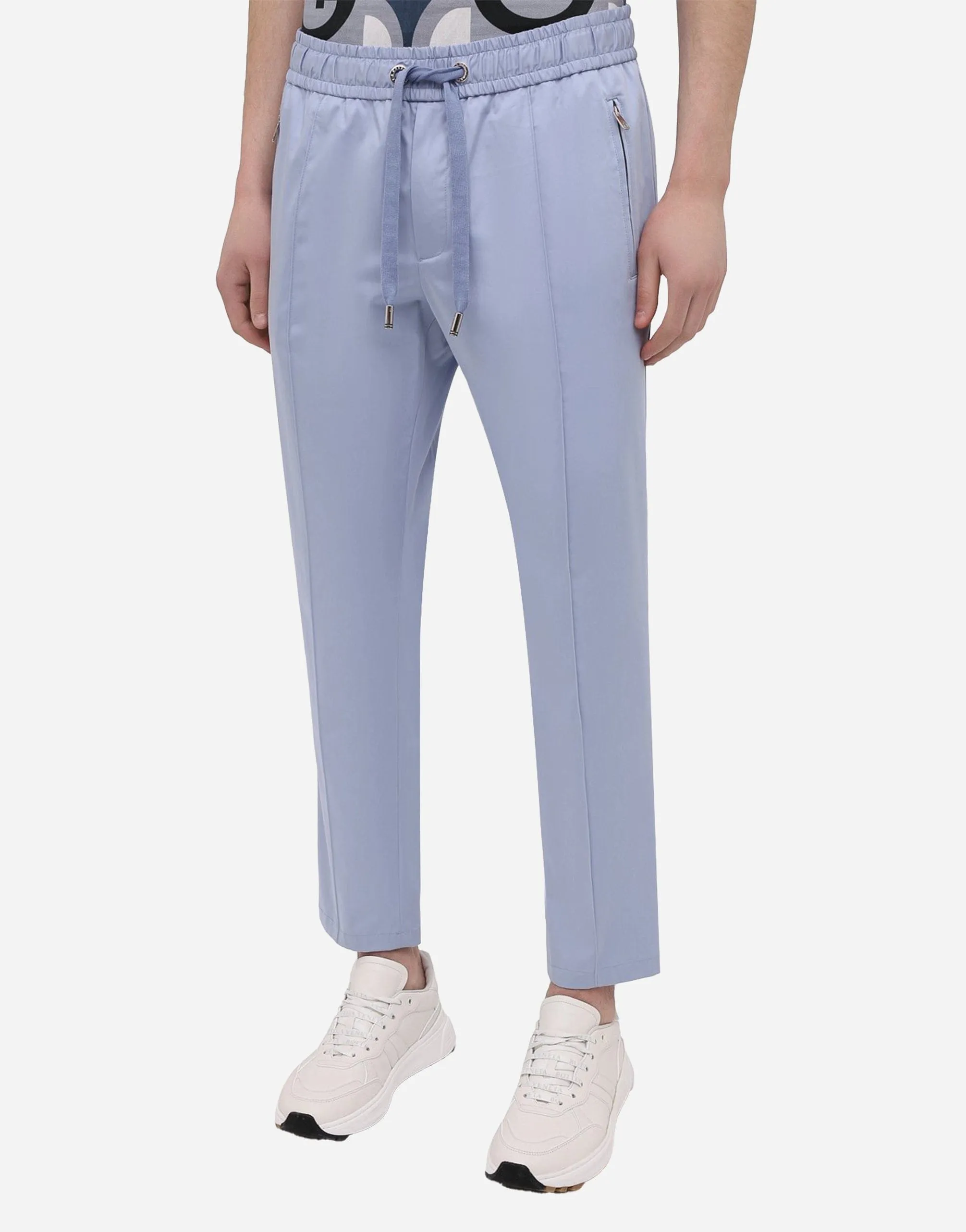 Cotton Pants With Logo
