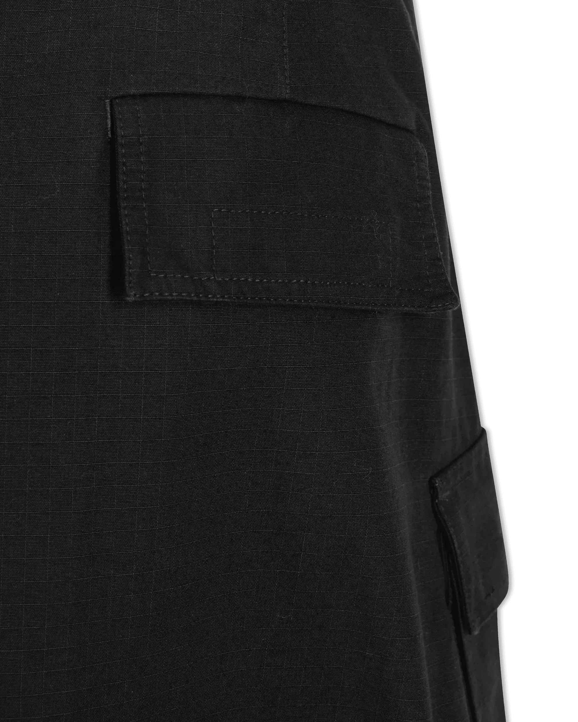 Cotton Ripstop Maxi Cargo Skirt