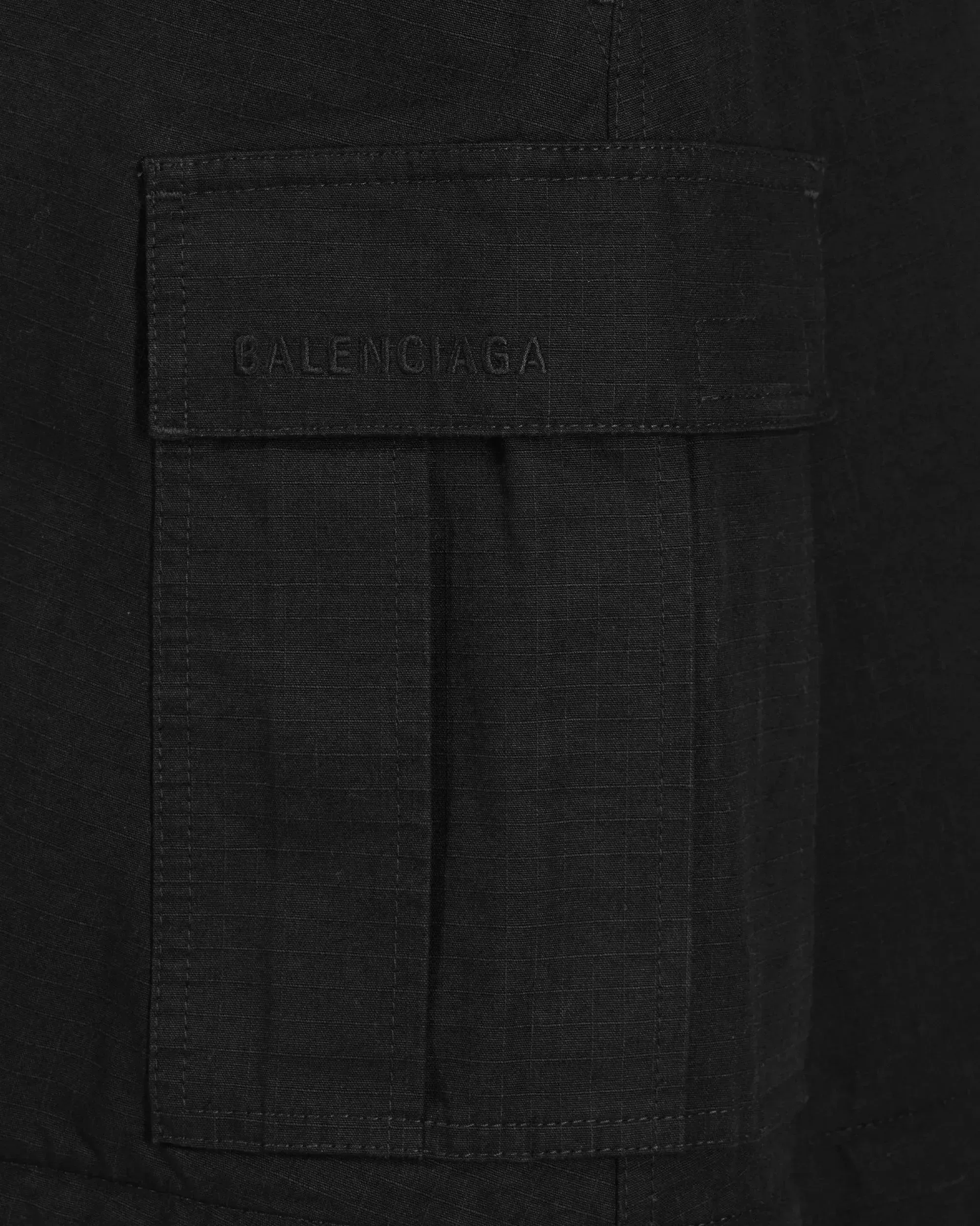 Cotton Ripstop Maxi Cargo Skirt