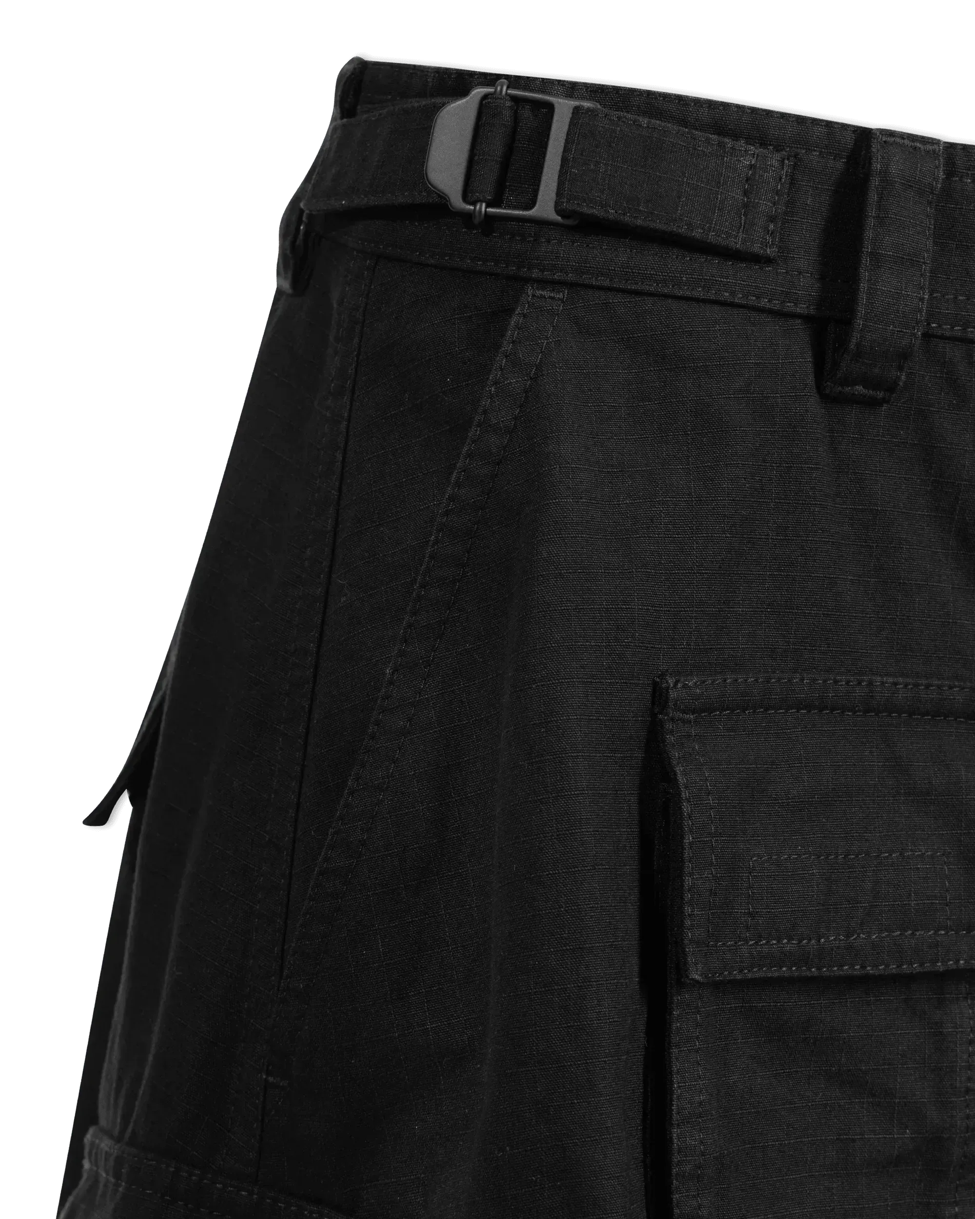 Cotton Ripstop Maxi Cargo Skirt