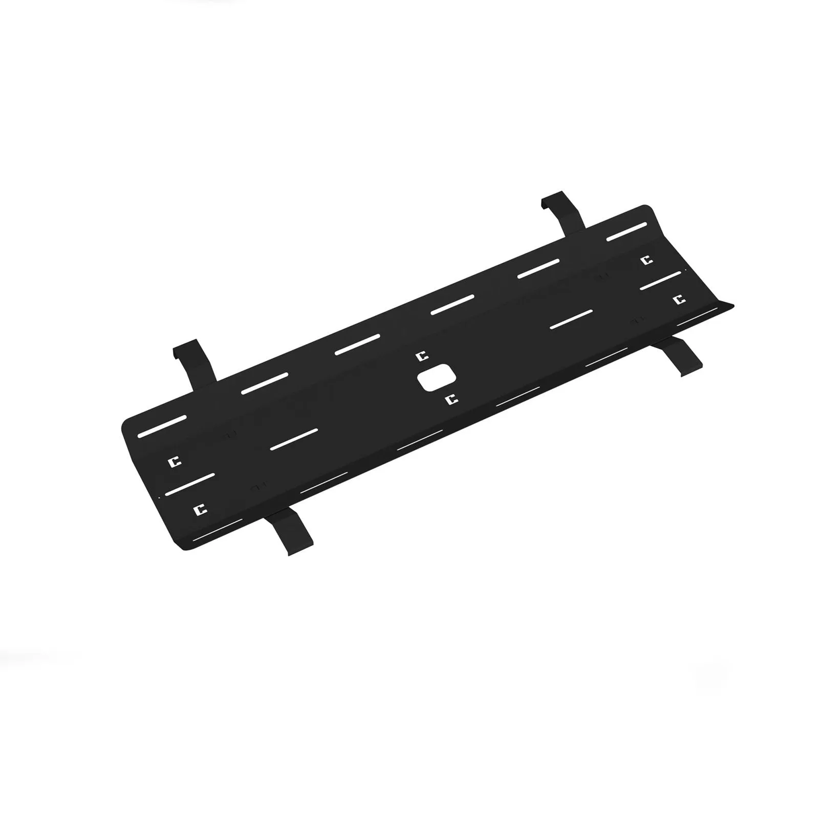 Double drop down cable tray & bracket for Adapt and Fuze desks
