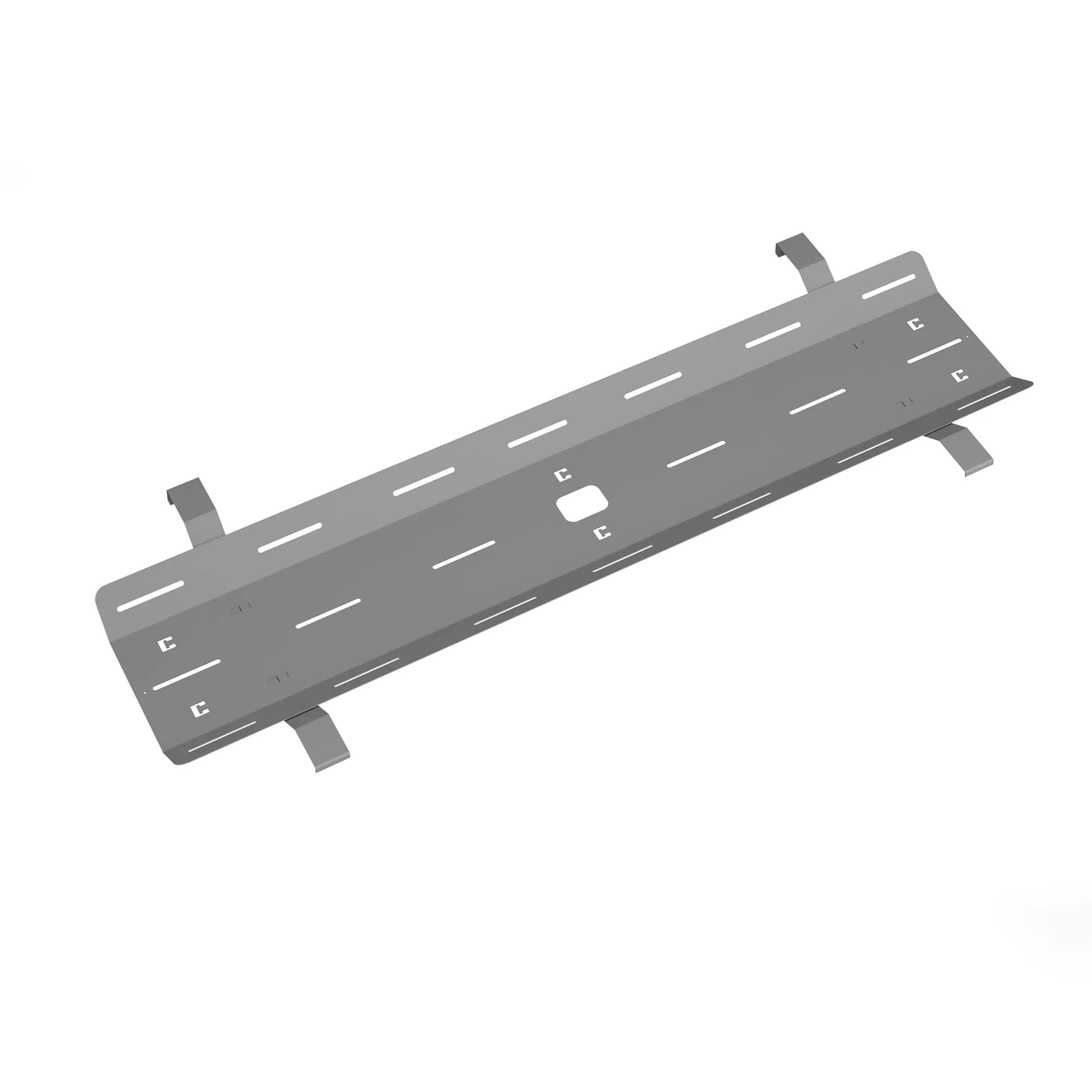 Double drop down cable tray & bracket for Adapt and Fuze desks