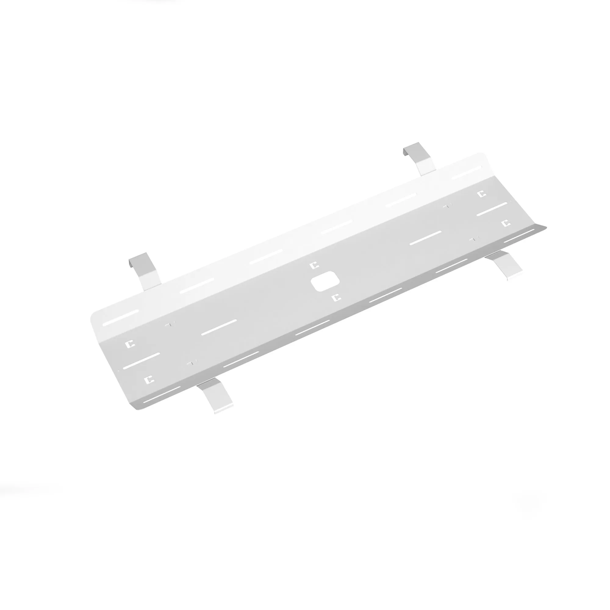 Double drop down cable tray & bracket for Adapt and Fuze desks