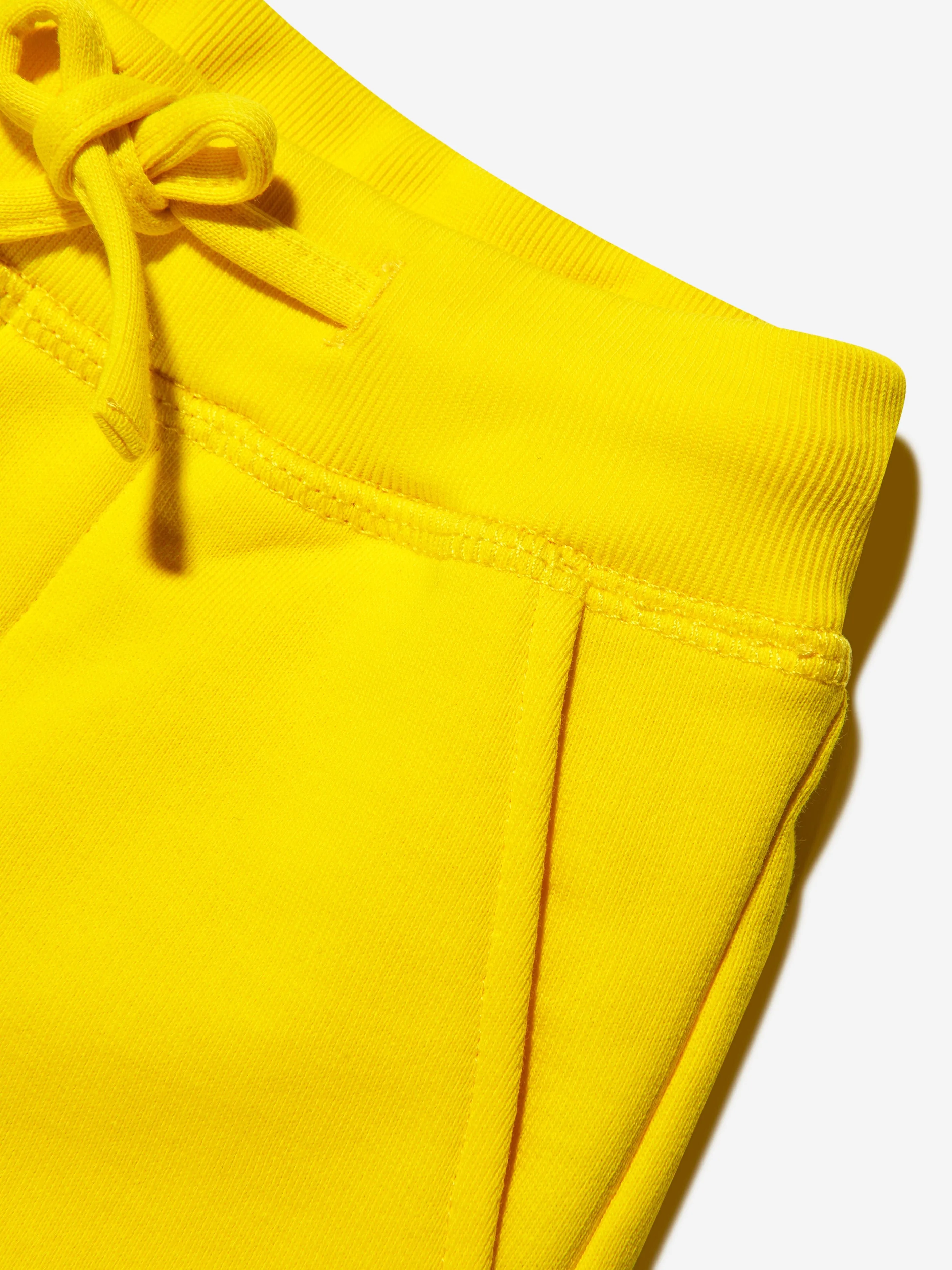 Dsquared2 Kids Icon Shorts In Yellow