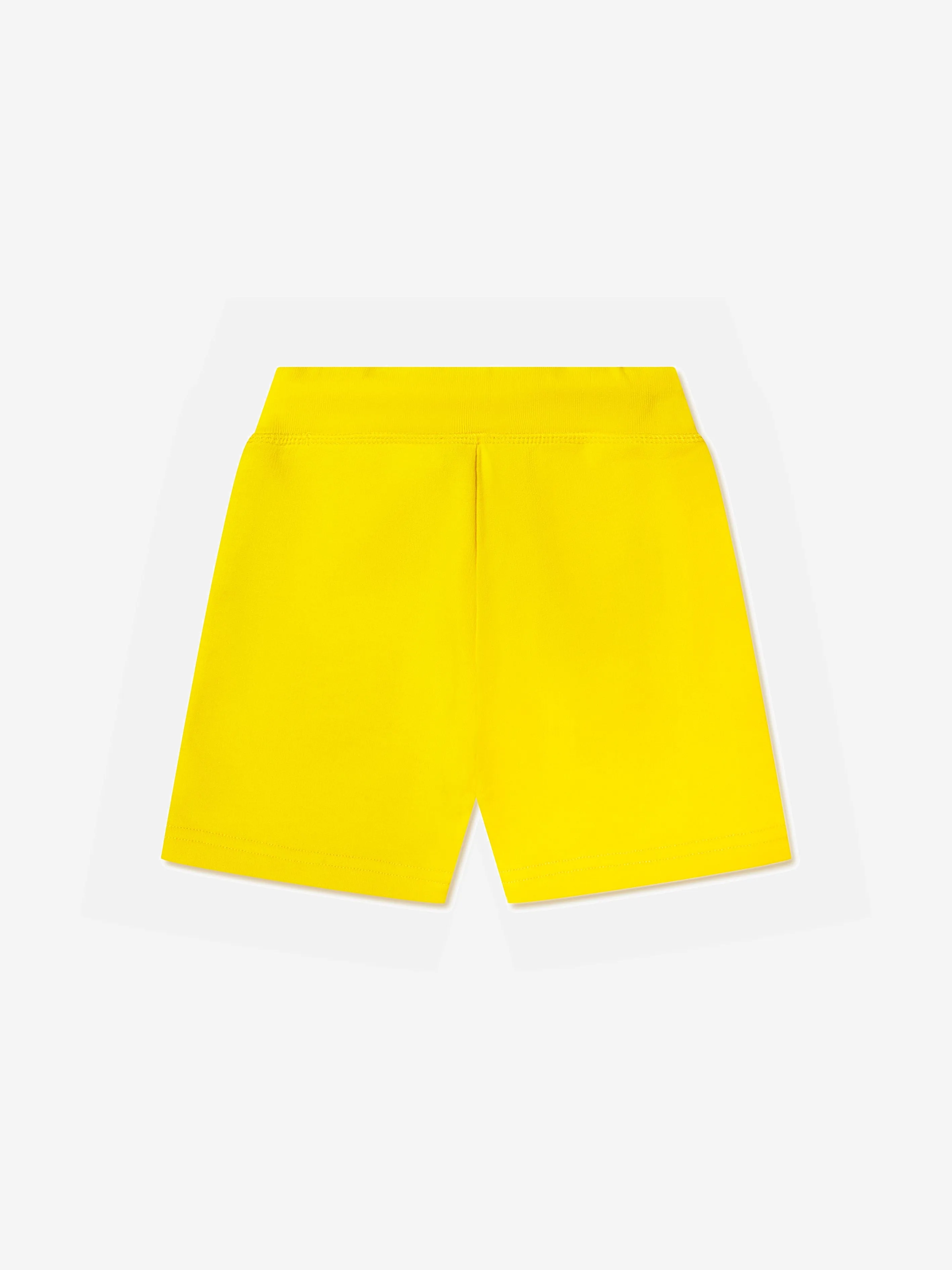 Dsquared2 Kids Icon Shorts In Yellow