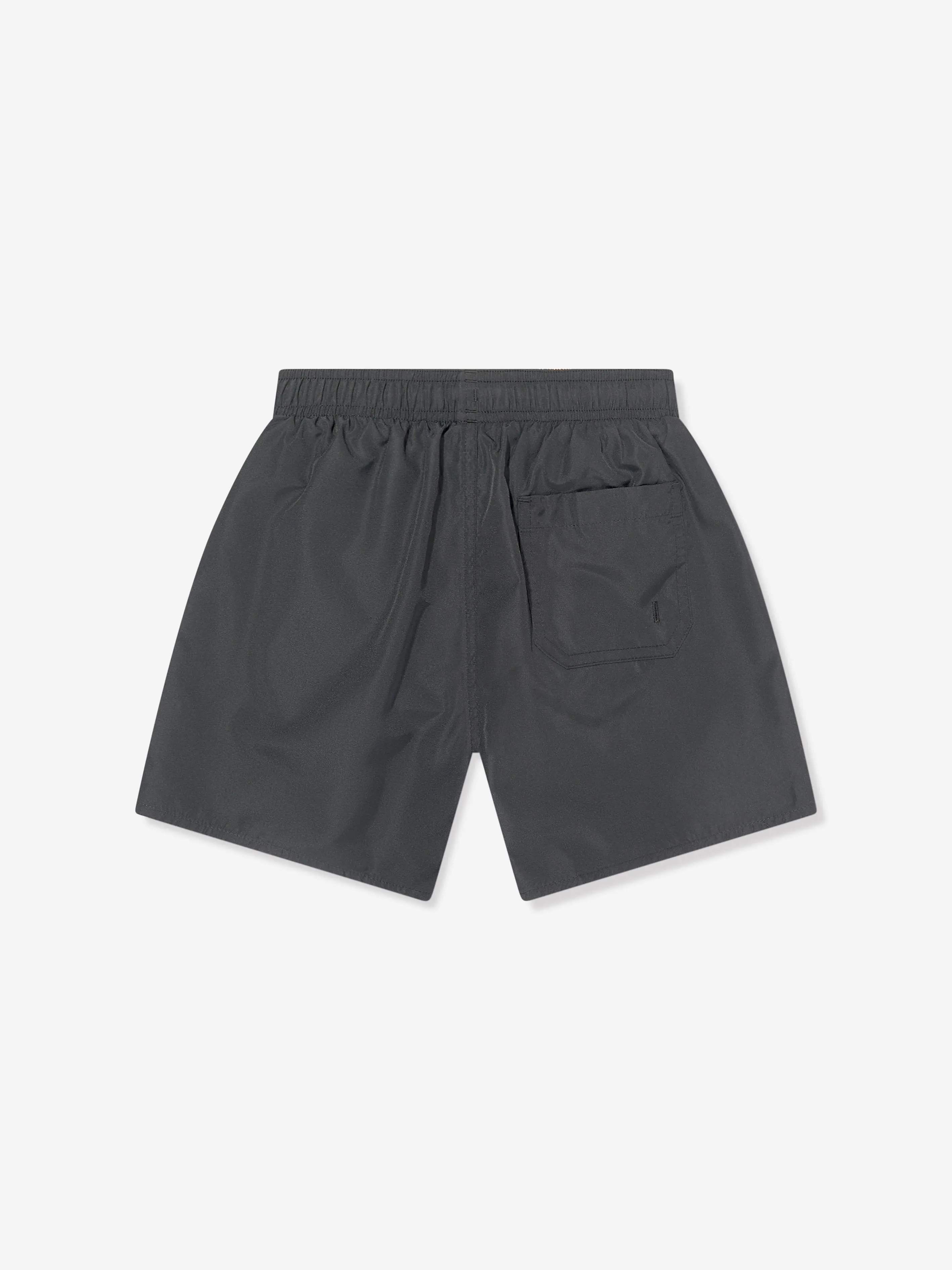 EA7 Emporio Armani Boys Logo Swim Shorts in Black