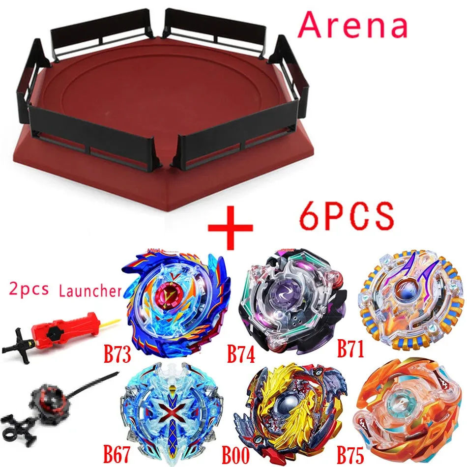 Epic Beyblade Burst Battle Set with Launchers, Tops & Arena
