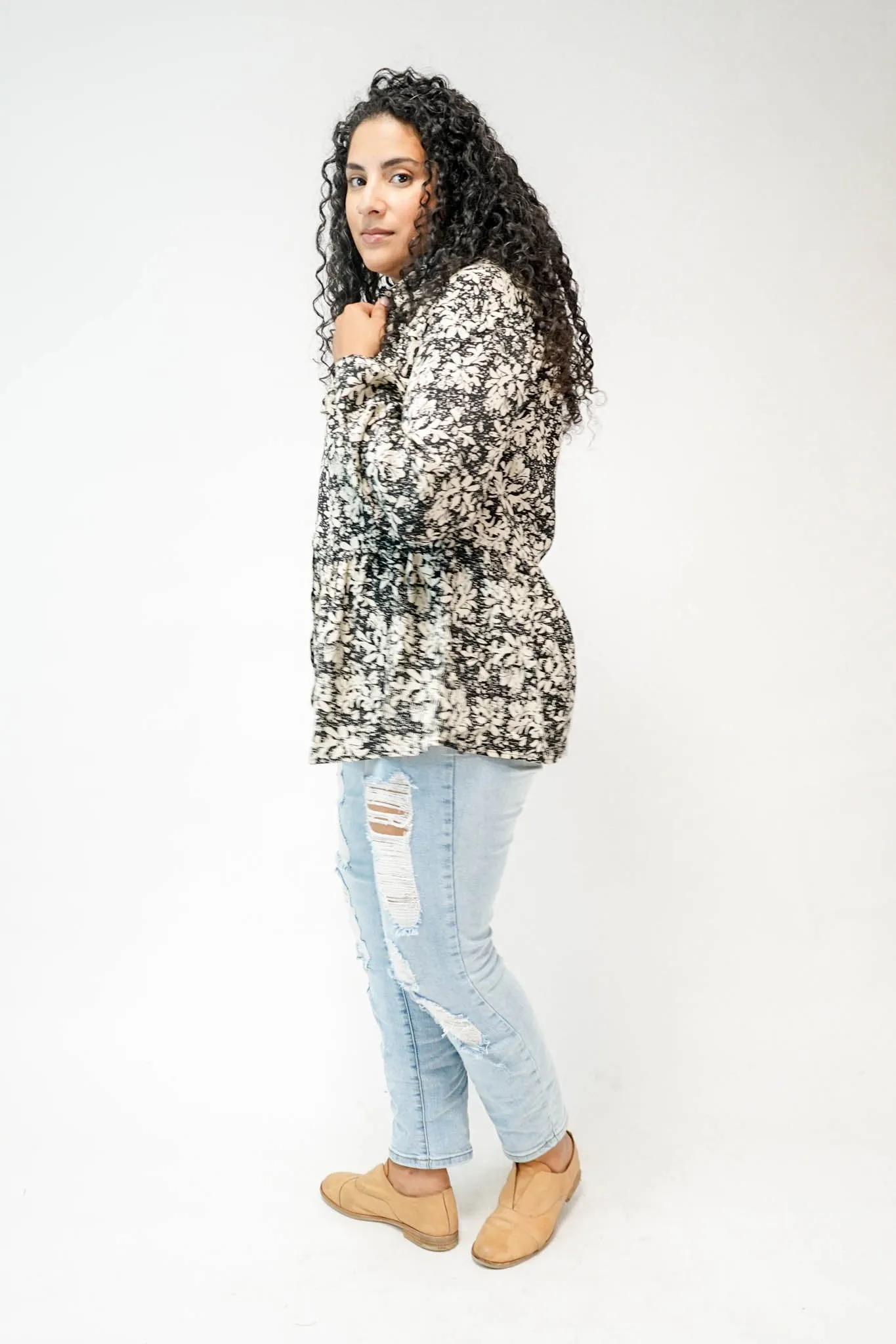 Esther Floral Button Down