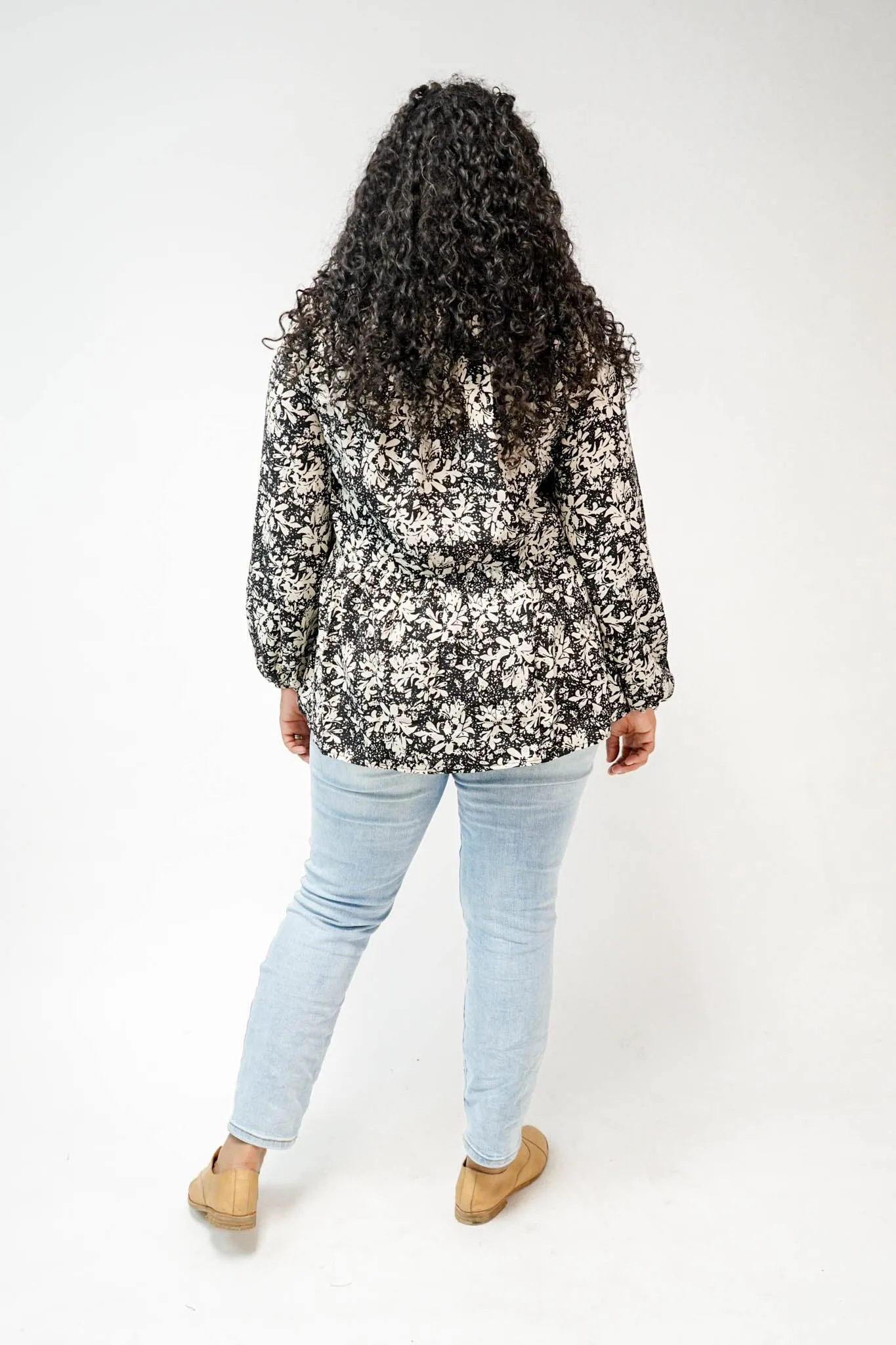 Esther Floral Button Down