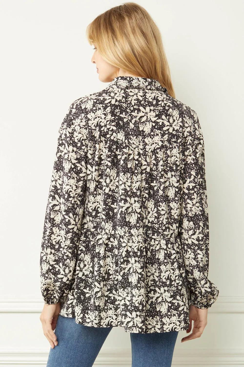 Esther Floral Button Down