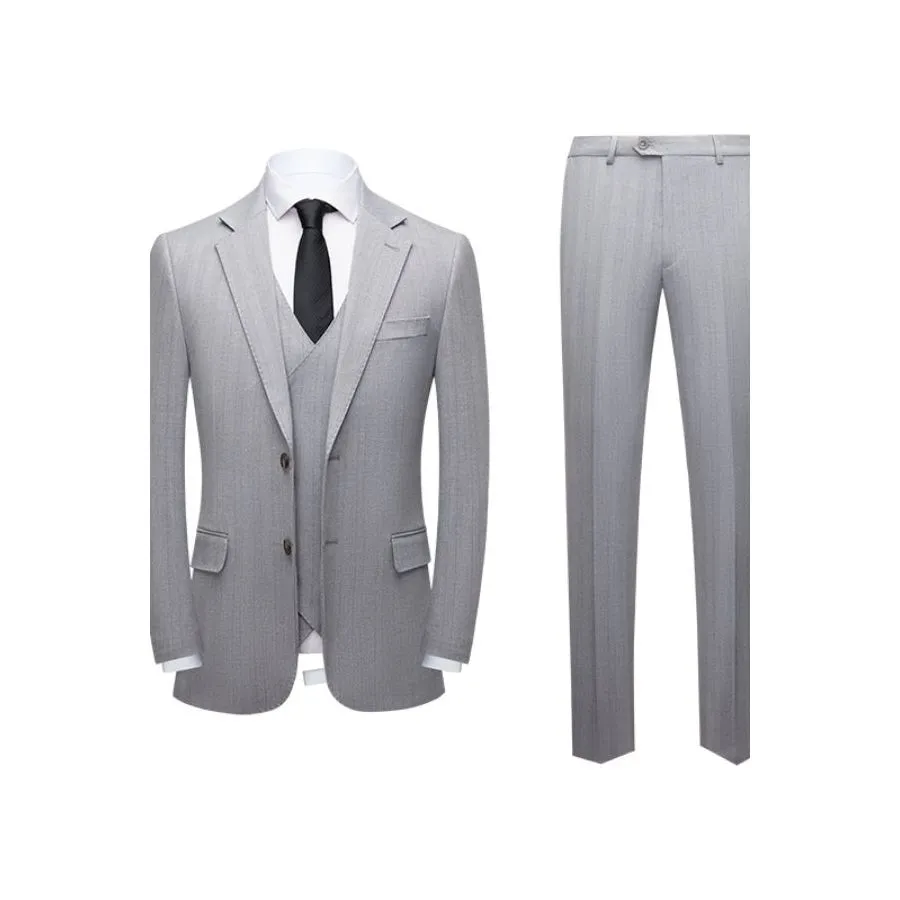 ExquisiteBlend Silhouette 3-Piece Suit