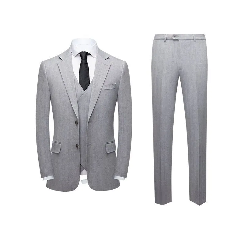 ExquisiteBlend Silhouette 3-Piece Suit