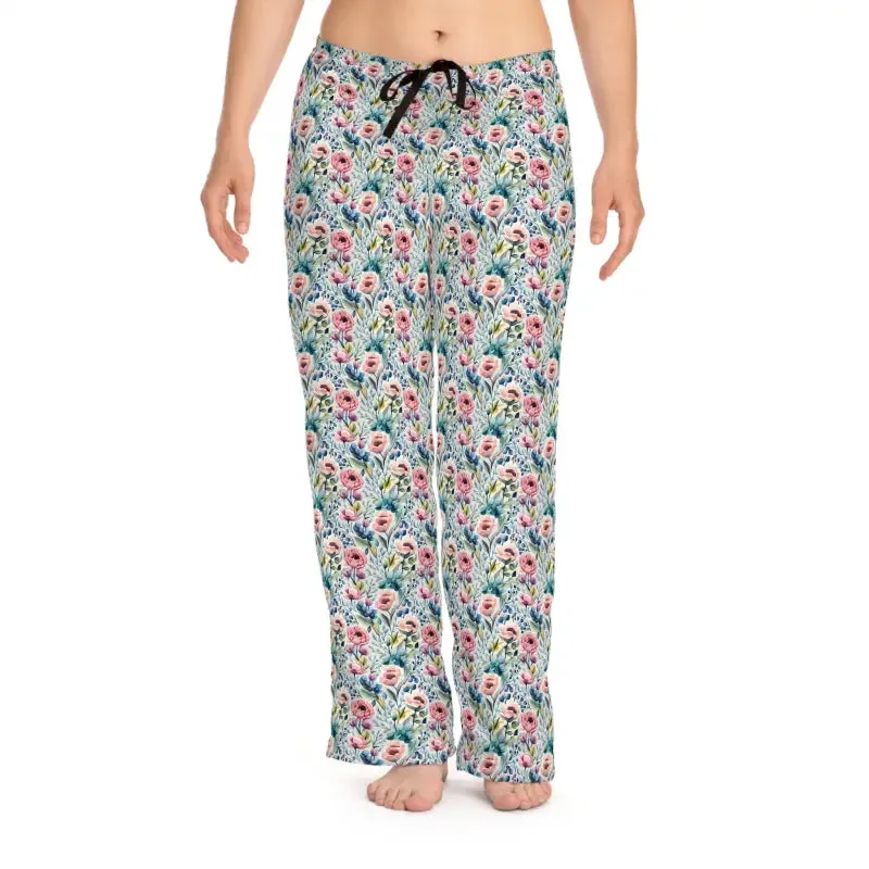 Floral Pattern Womens Pajama Pants Lounge in Style