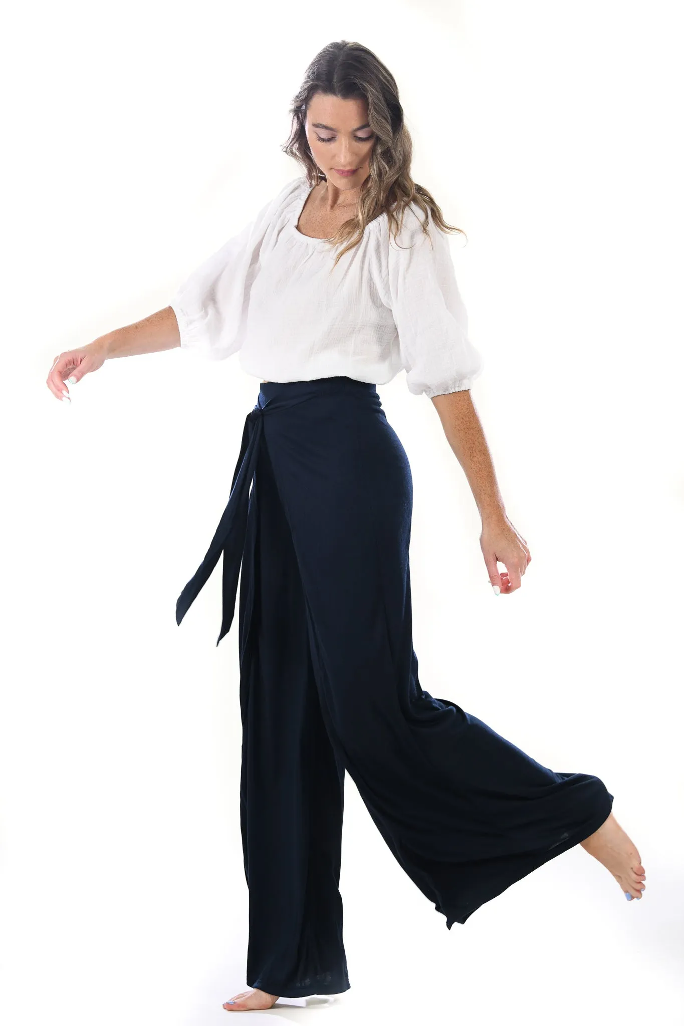 Flores Pants / Navy
