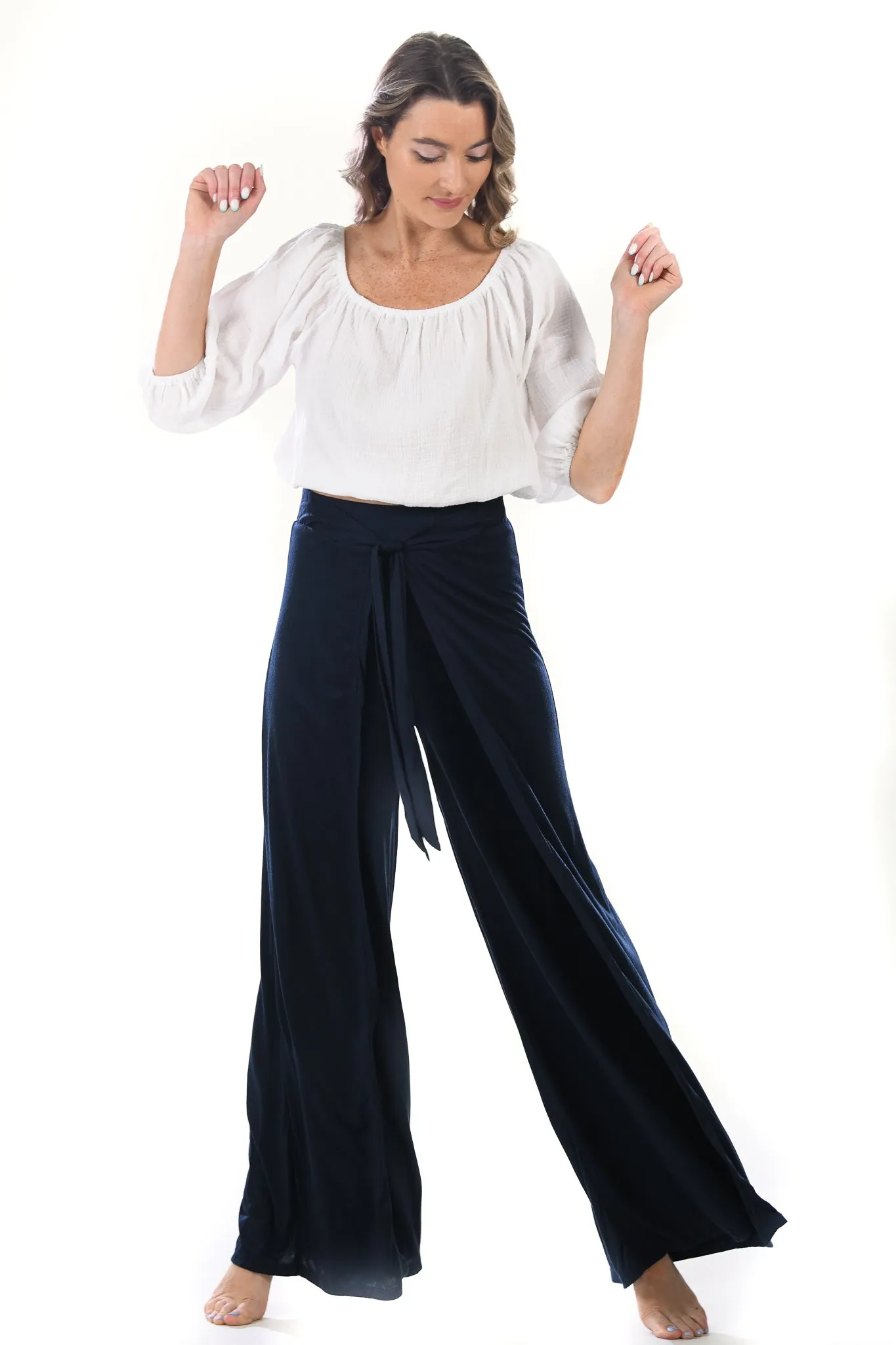 Flores Pants / Navy