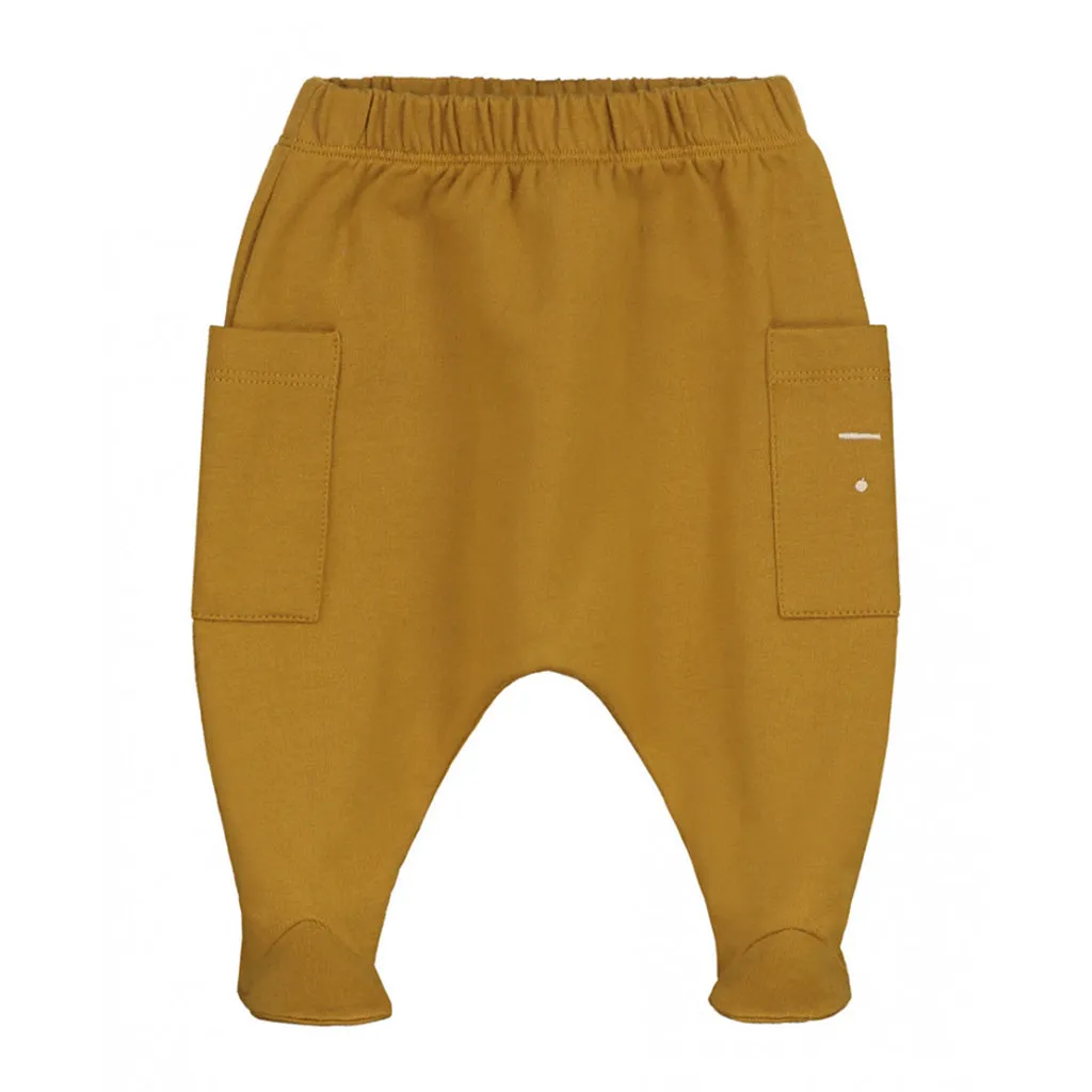 Footies Balloon Mustard