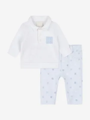 Givenchy Baby Boys Trousers Set in Blue