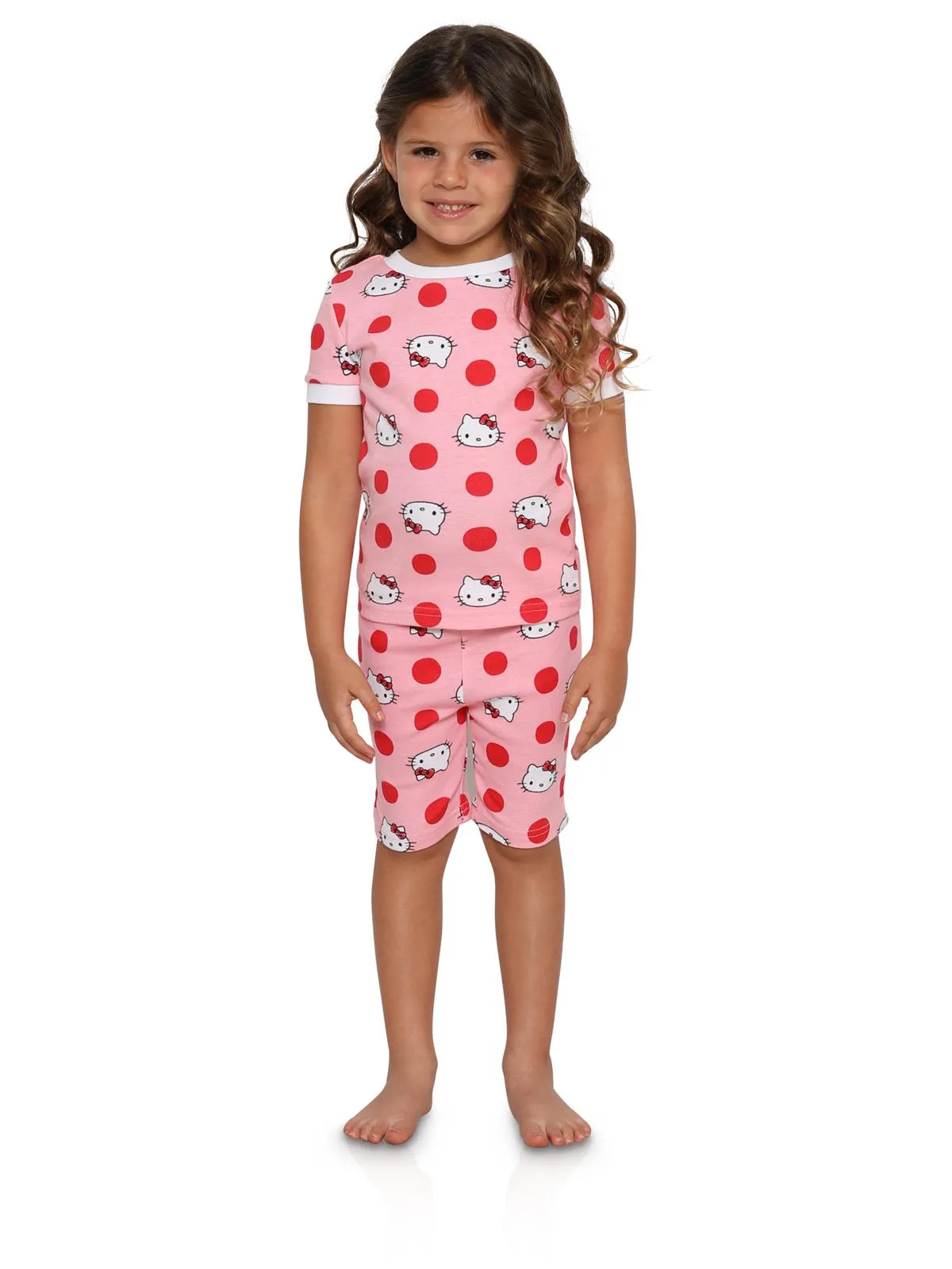 Hello Kitty Mommy and me Toddler Girls' Pajama 2 Piece Set Cotton Sleepwear