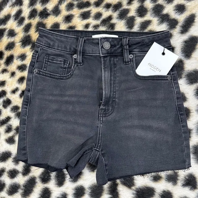 Hidden Finn Black Short