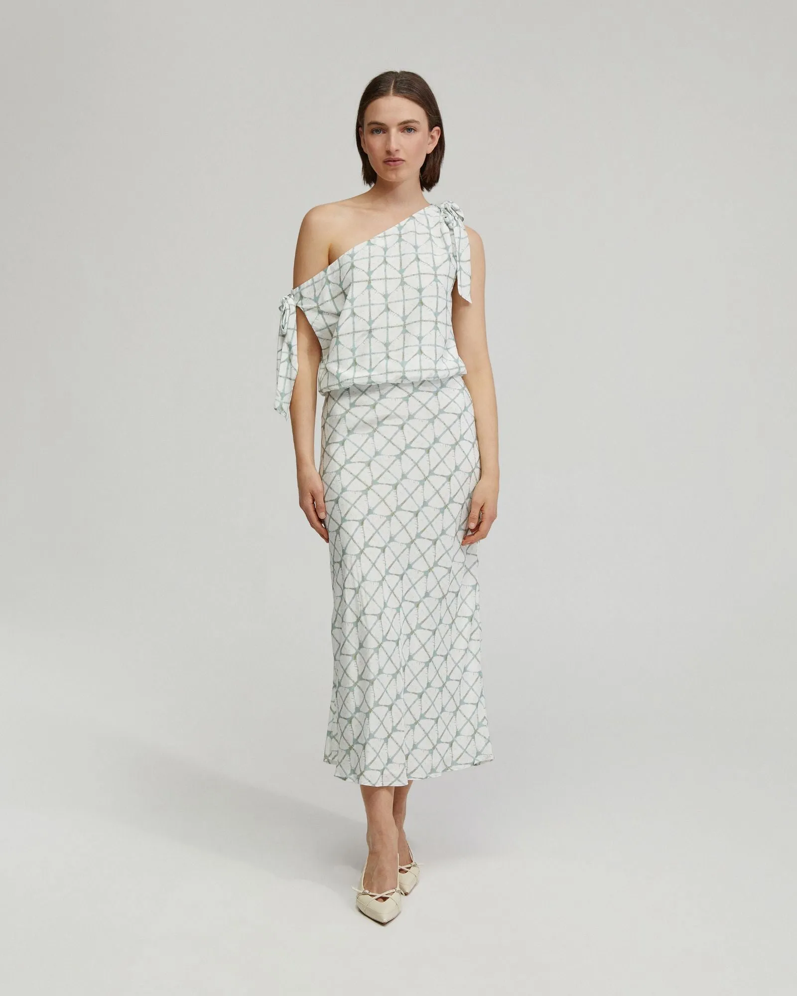 Lucinda Printed Slip Skirt