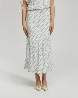 Lucinda Printed Slip Skirt