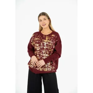 M-Made in Italy - V-Neck Knit Sweater