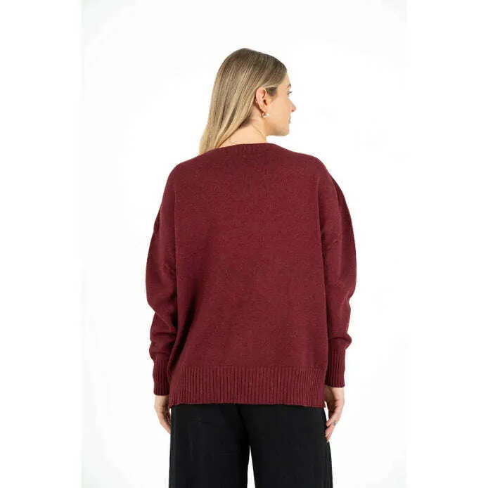 M-Made in Italy - V-Neck Knit Sweater