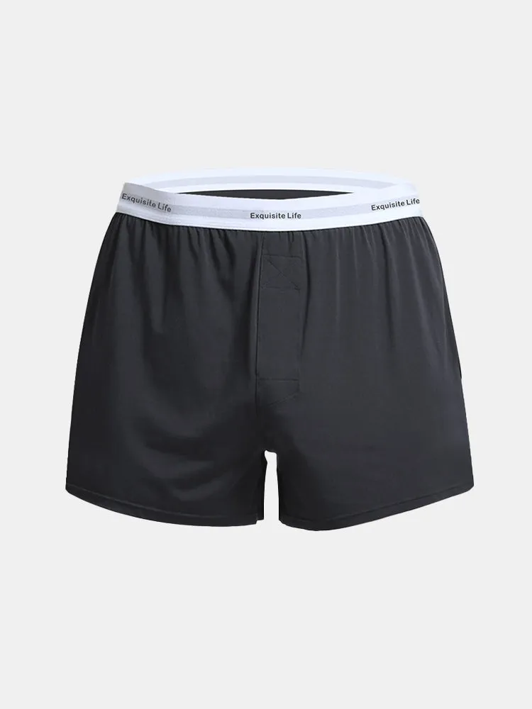 Men's Comfy Modal Home Boxer Shorts