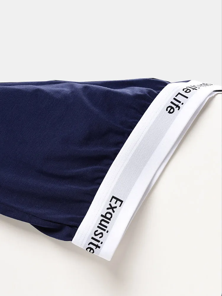 Men's Comfy Modal Home Boxer Shorts