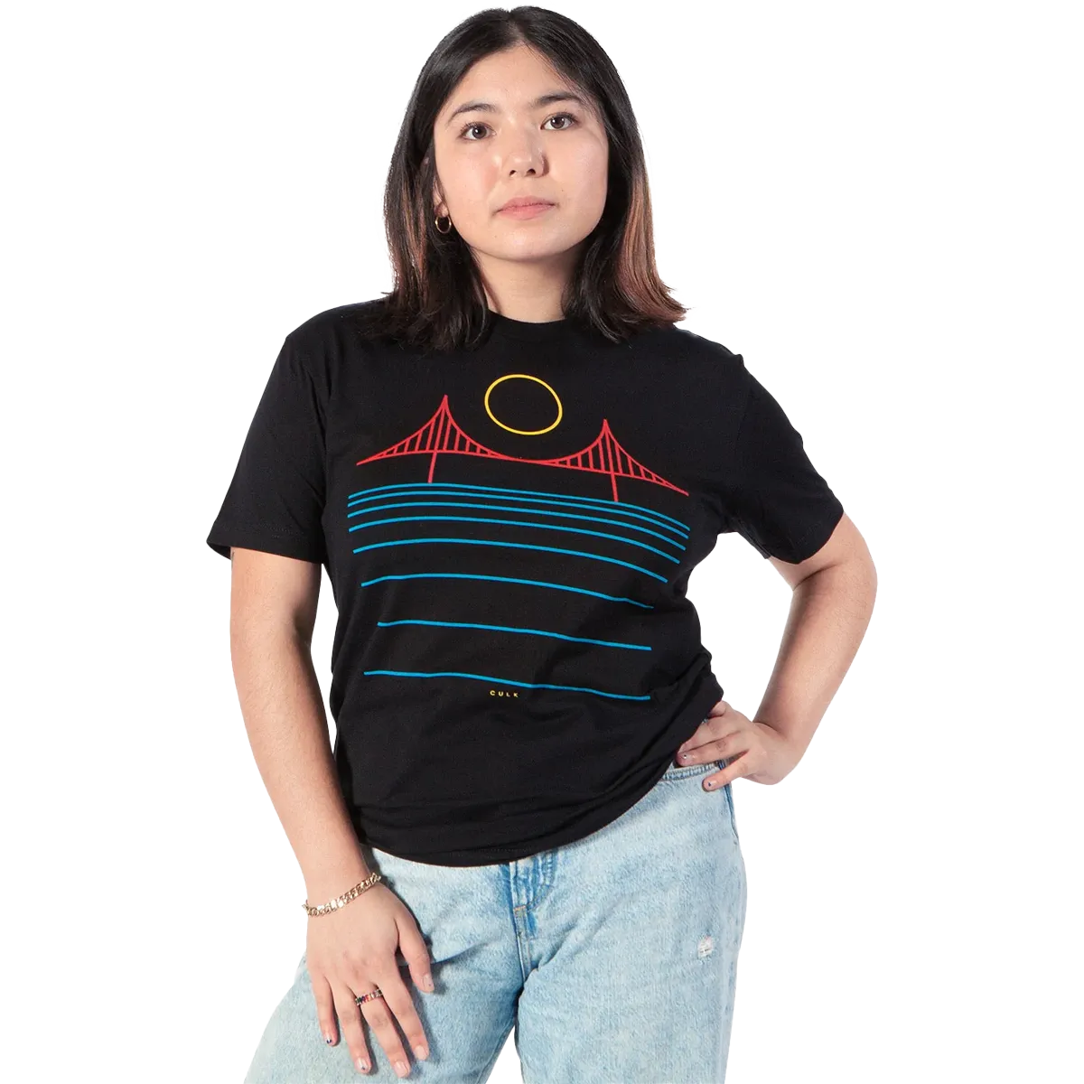 Minimal Bridge Color Unisex Tee