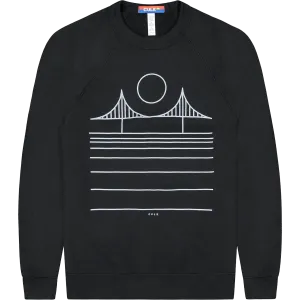 Minimal Bridge Unisex Crewneck Sweatshirt