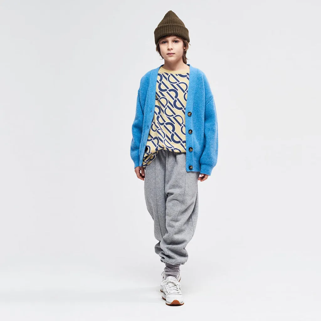 Pants Track Grey Melange