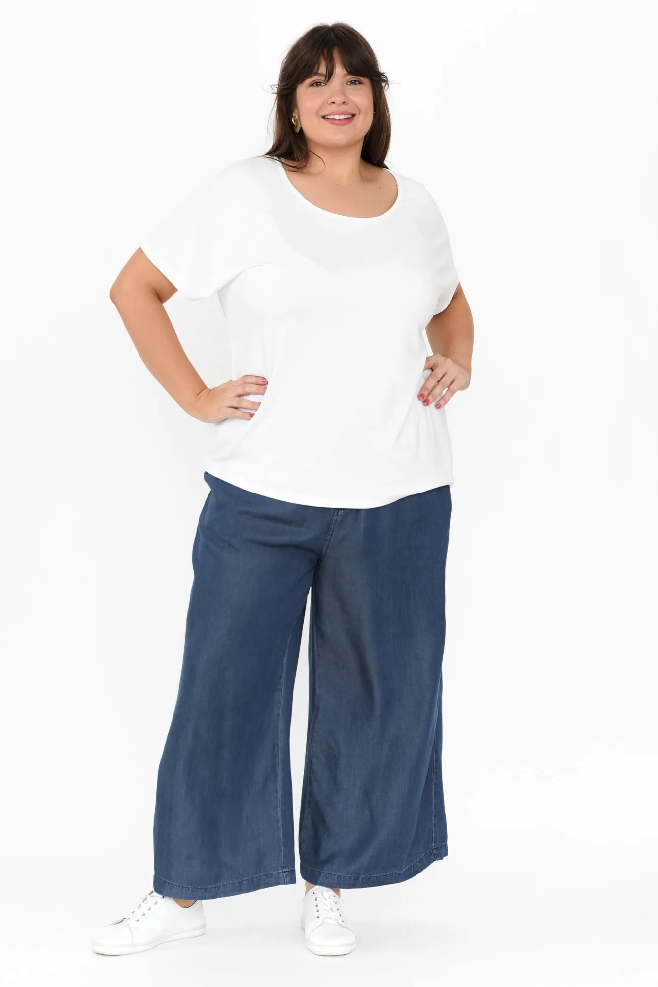 Rio Indigo Lyocell Relaxed Pants