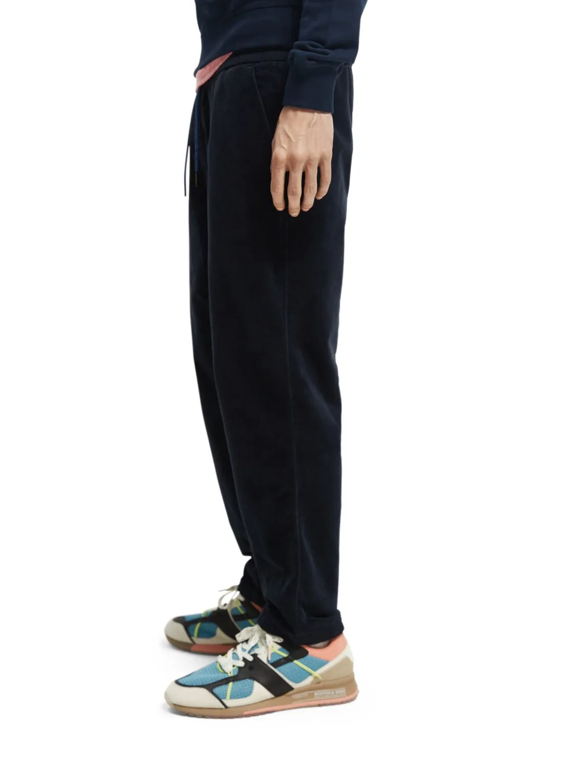 Scotch and Soda Fave Pincord Jogger - Night Navy