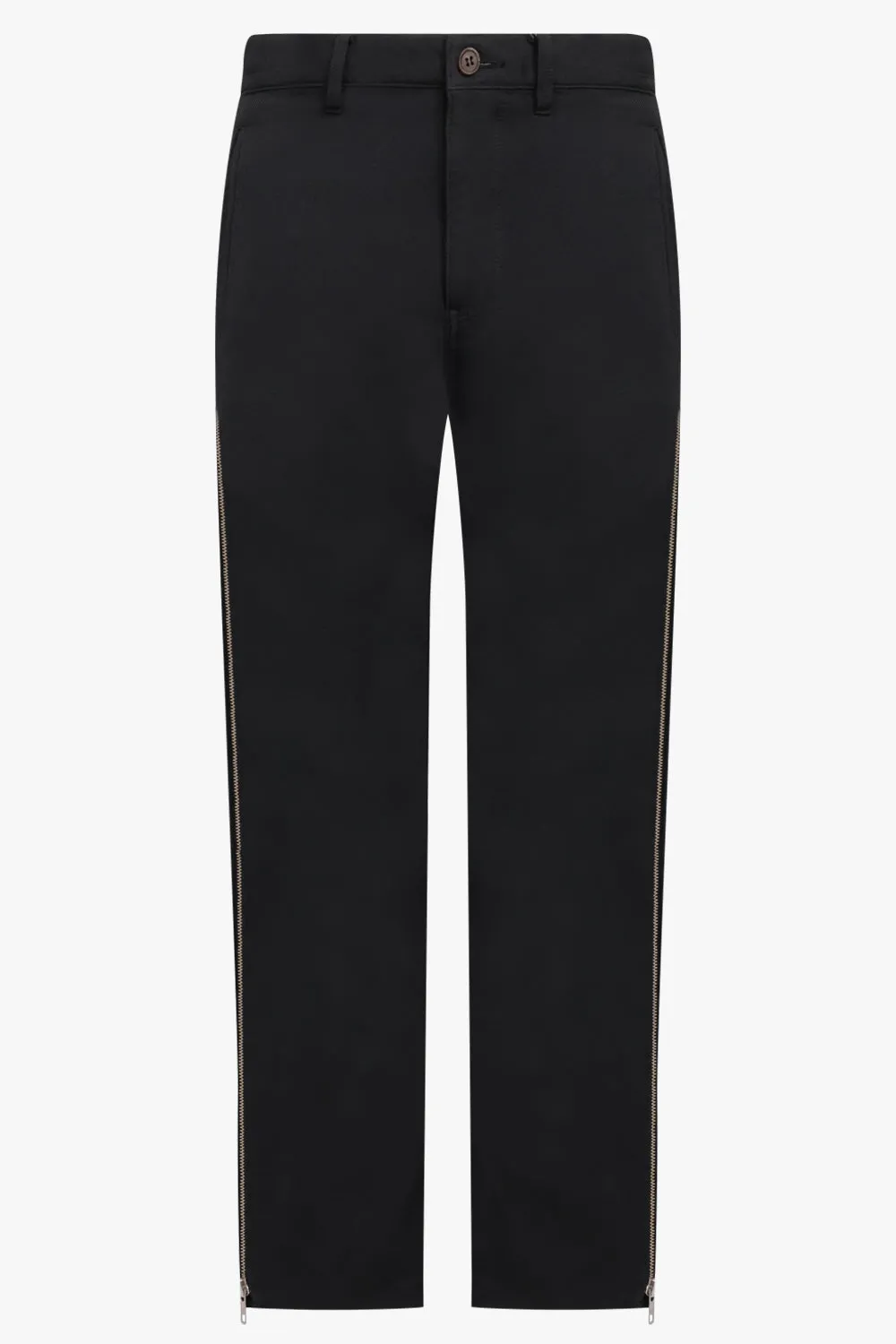 Side Zip Pants | Black