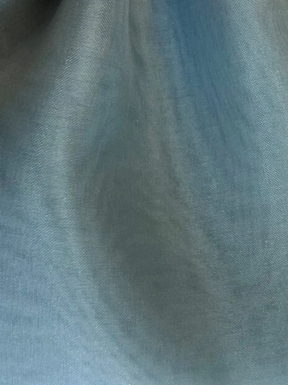 Sky Blue Silk Organza - Evolution