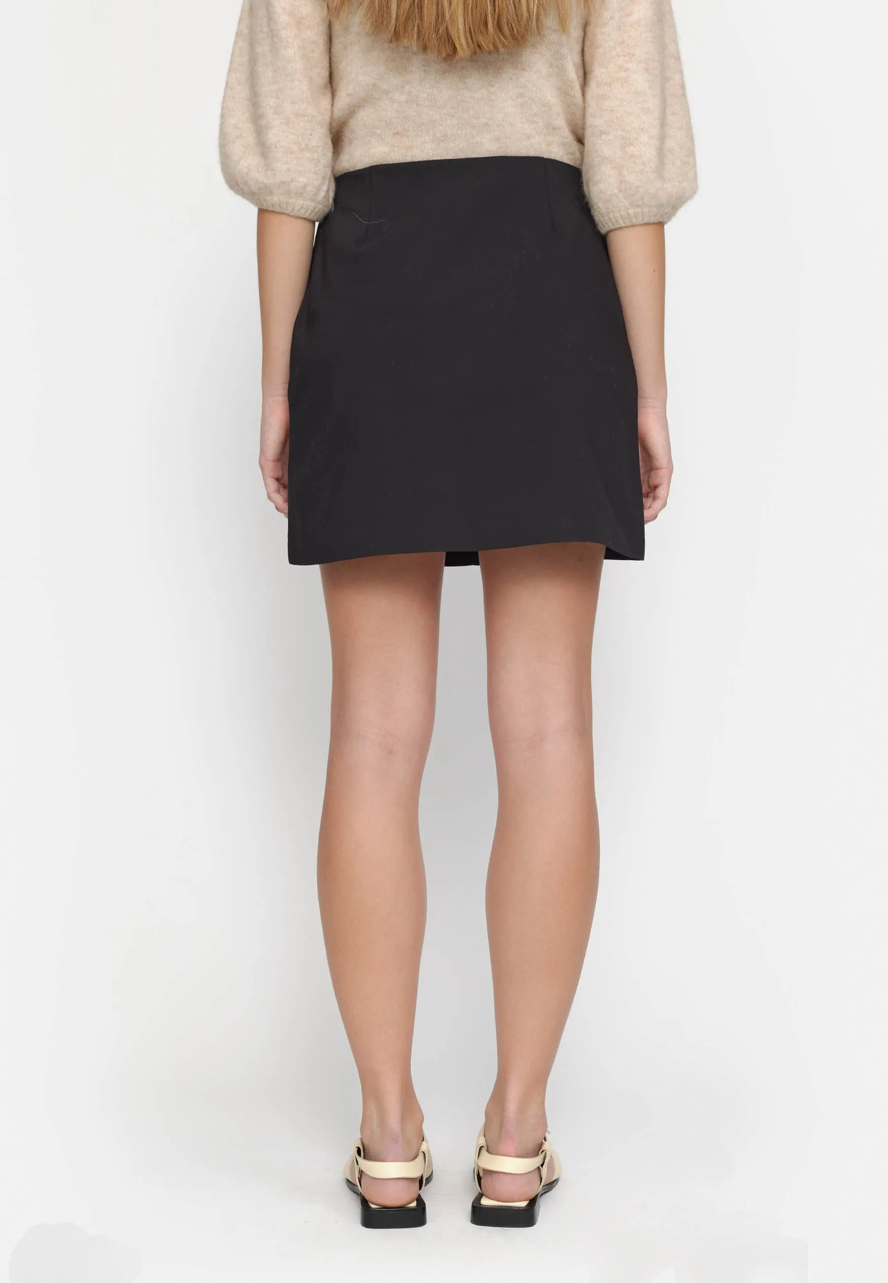 SRHibiscus Skirt - Black