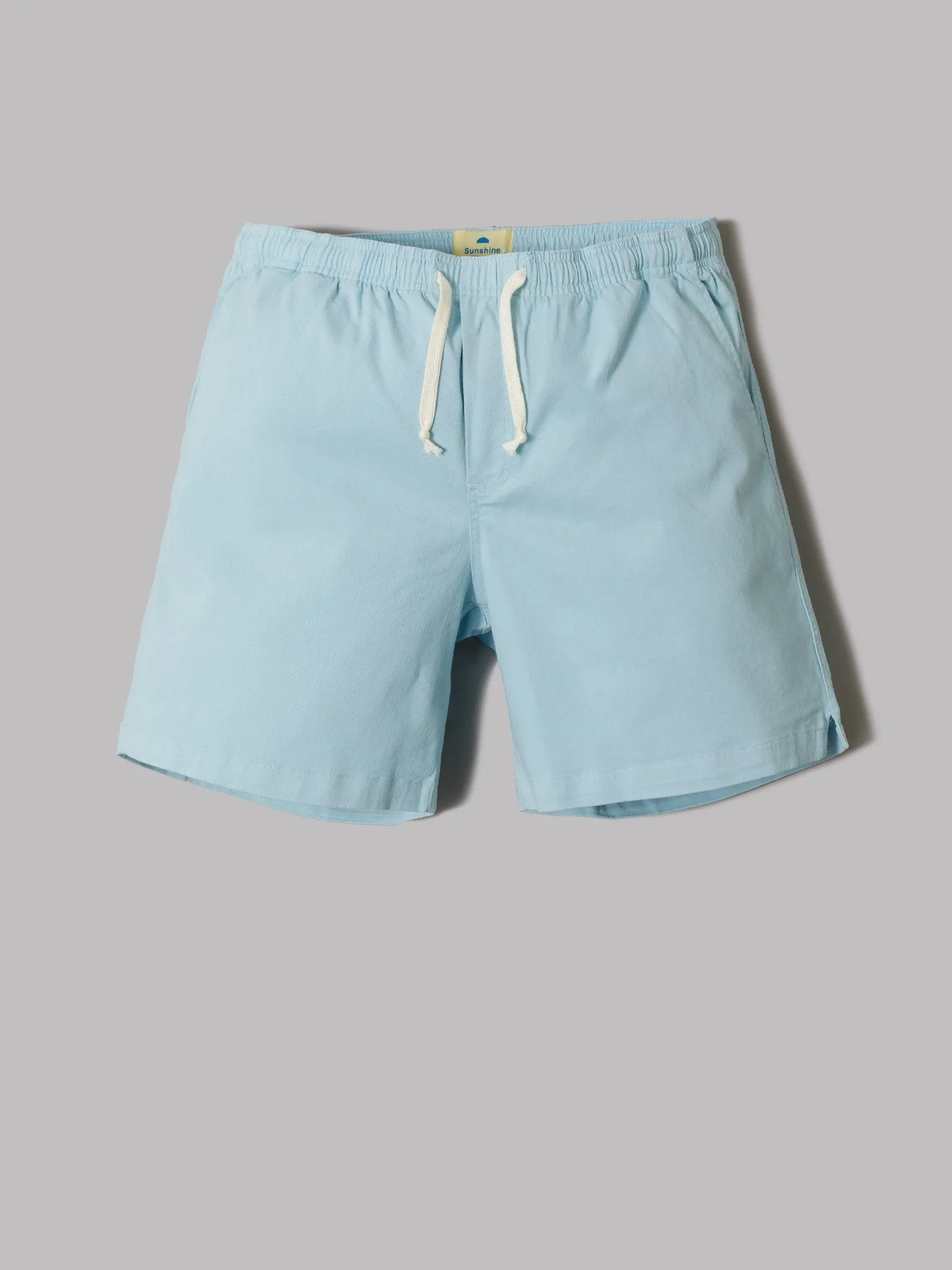 Sunshine Blues Drawstring Shorts (Crystal Blue)