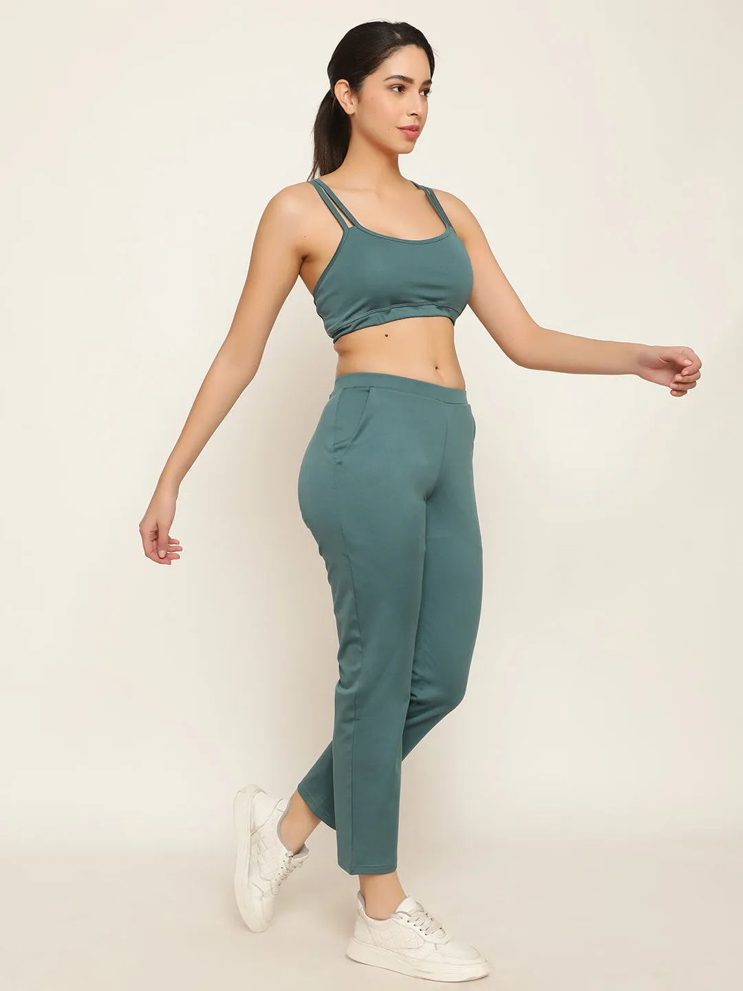 Teal Green Cool Pants