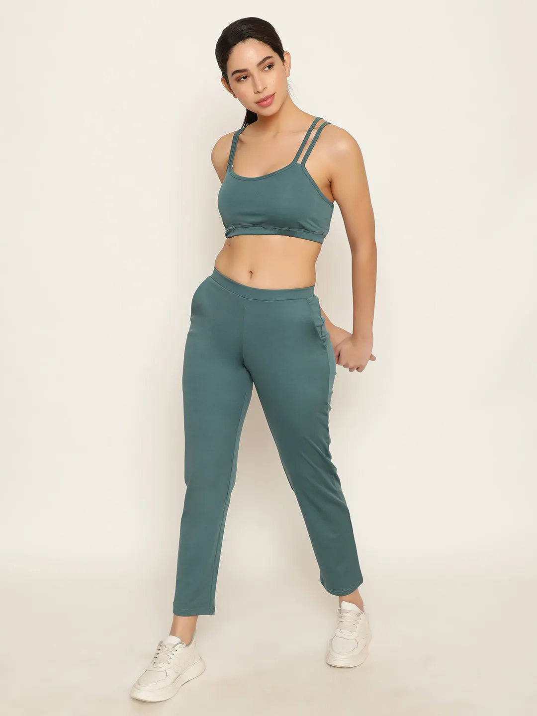 Teal Green Cool Pants