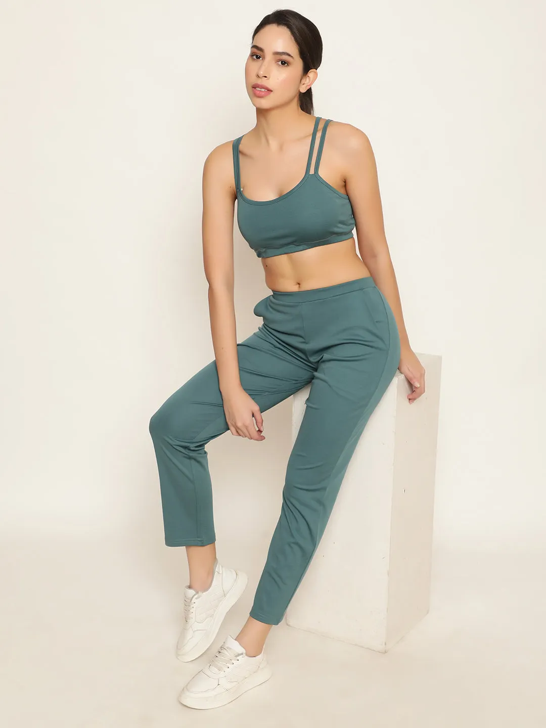 Teal Green Cool Pants